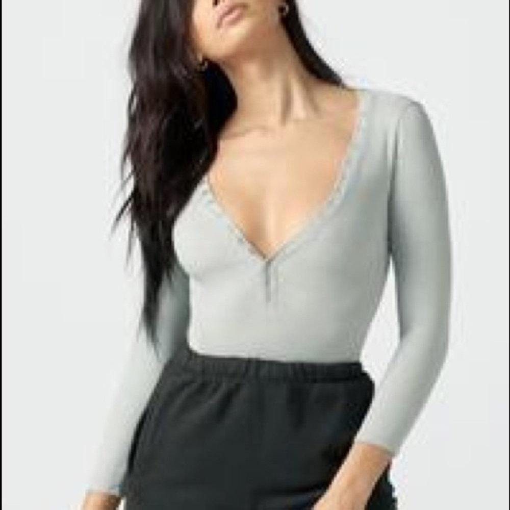 Joah Brown Snap Henley - Steel, S/M